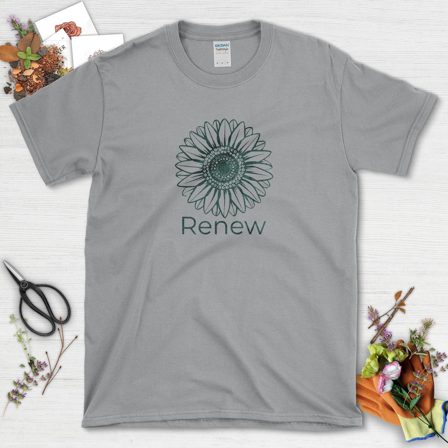 Renew Sunflower Spiritual T-Shirt