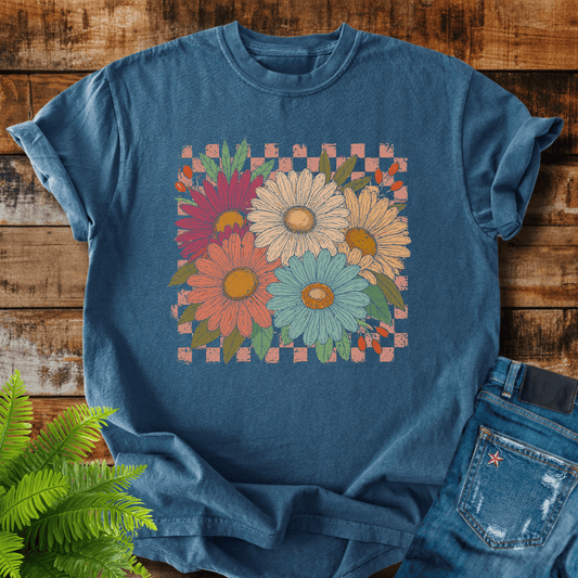 Retro Floral Bouquet T-shirt