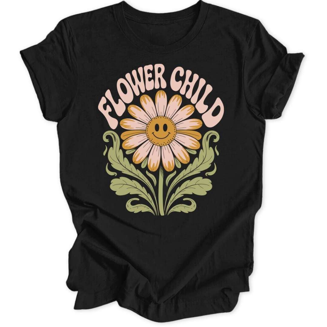 Retro Flower Child Unisex T-Shirt