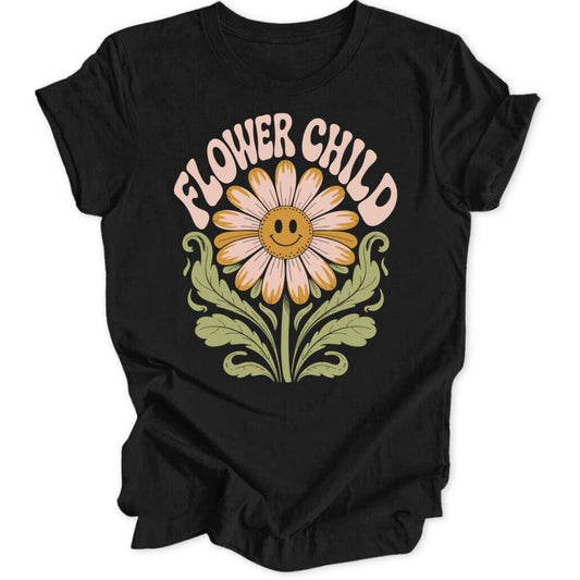 Retro Flower Child Unisex T-Shirt