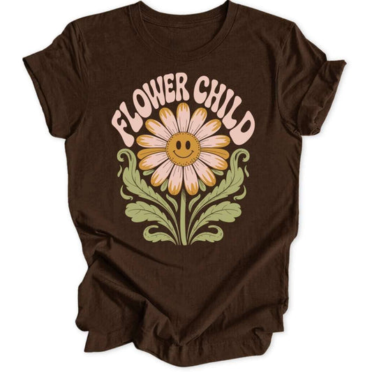 Retro Flower Child Unisex T-Shirt
