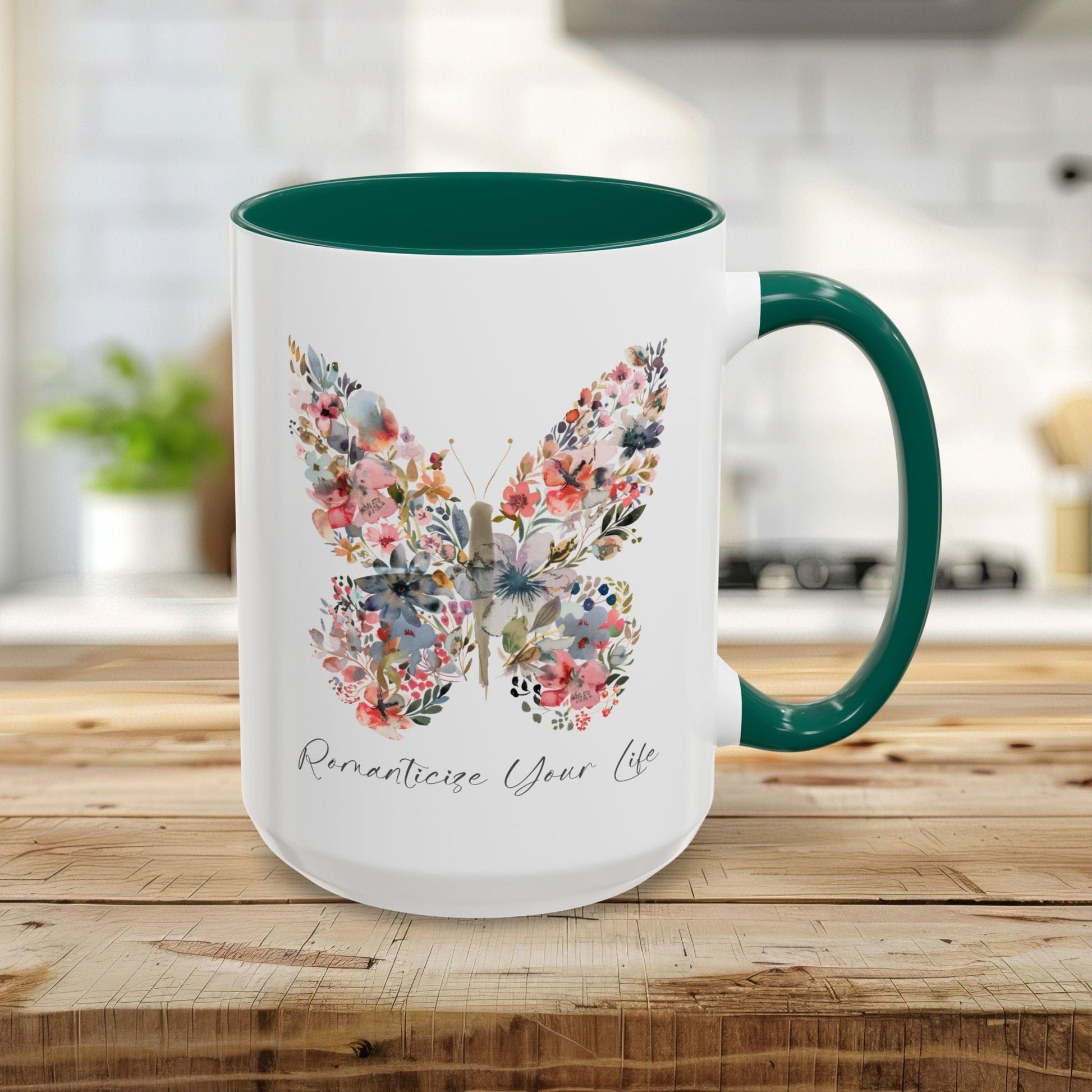 Romanticize Your Life Butterfly Mug (11/15oz)