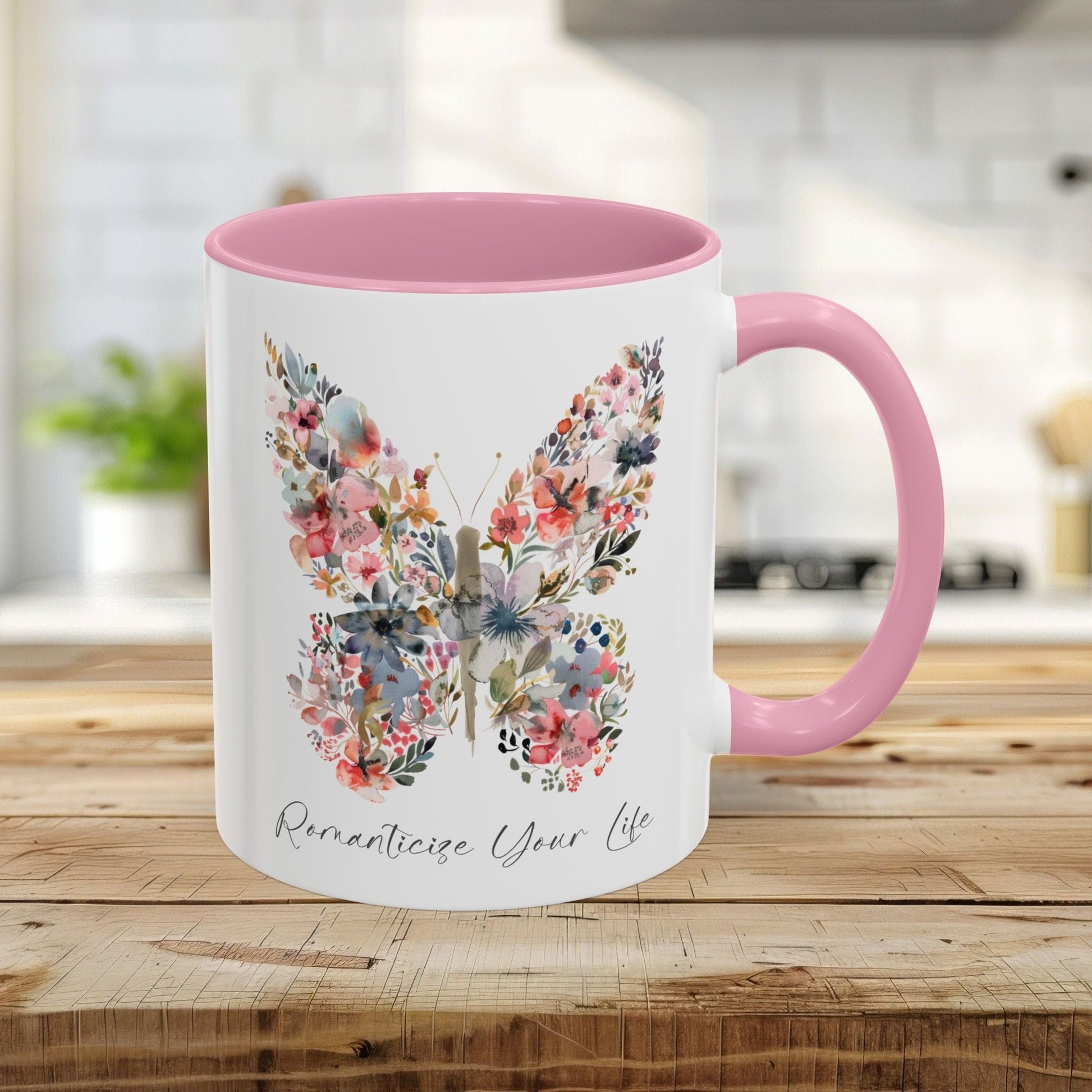 Romanticize Your Life Butterfly Mug (11/15oz)