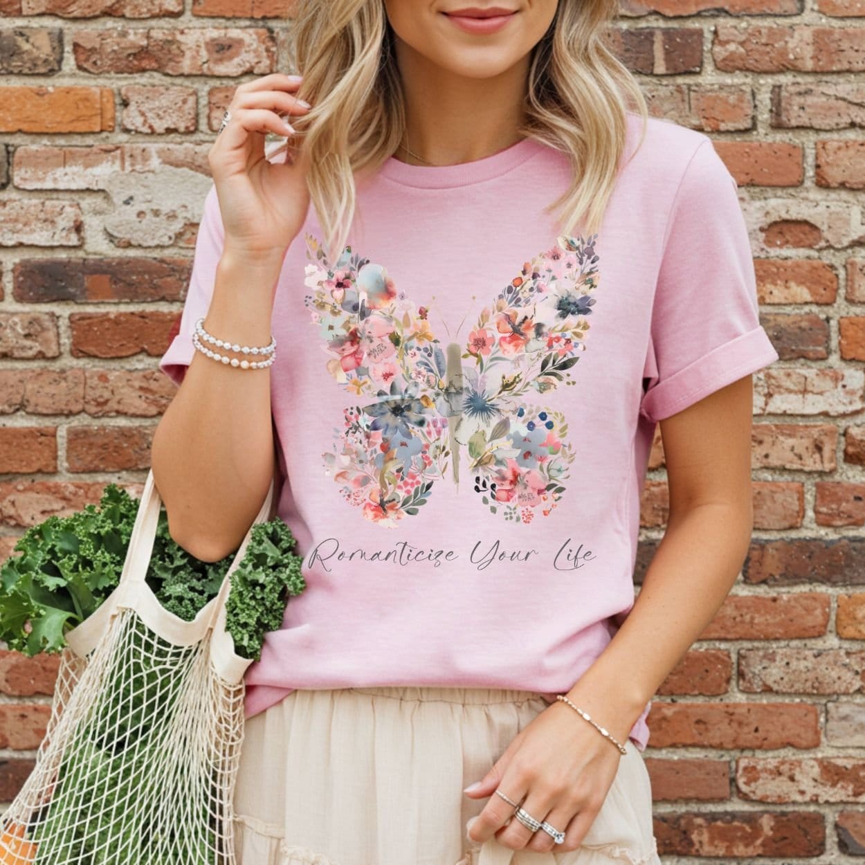 Romanticize Your Life Butterfly T-Shirt