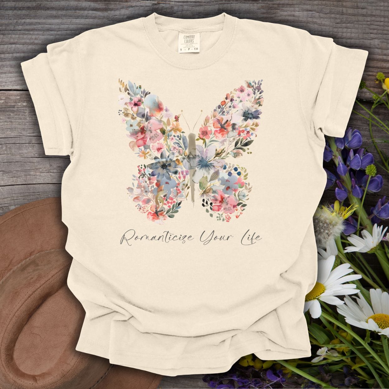 Romanticize Your Life Butterfly T-Shirt
