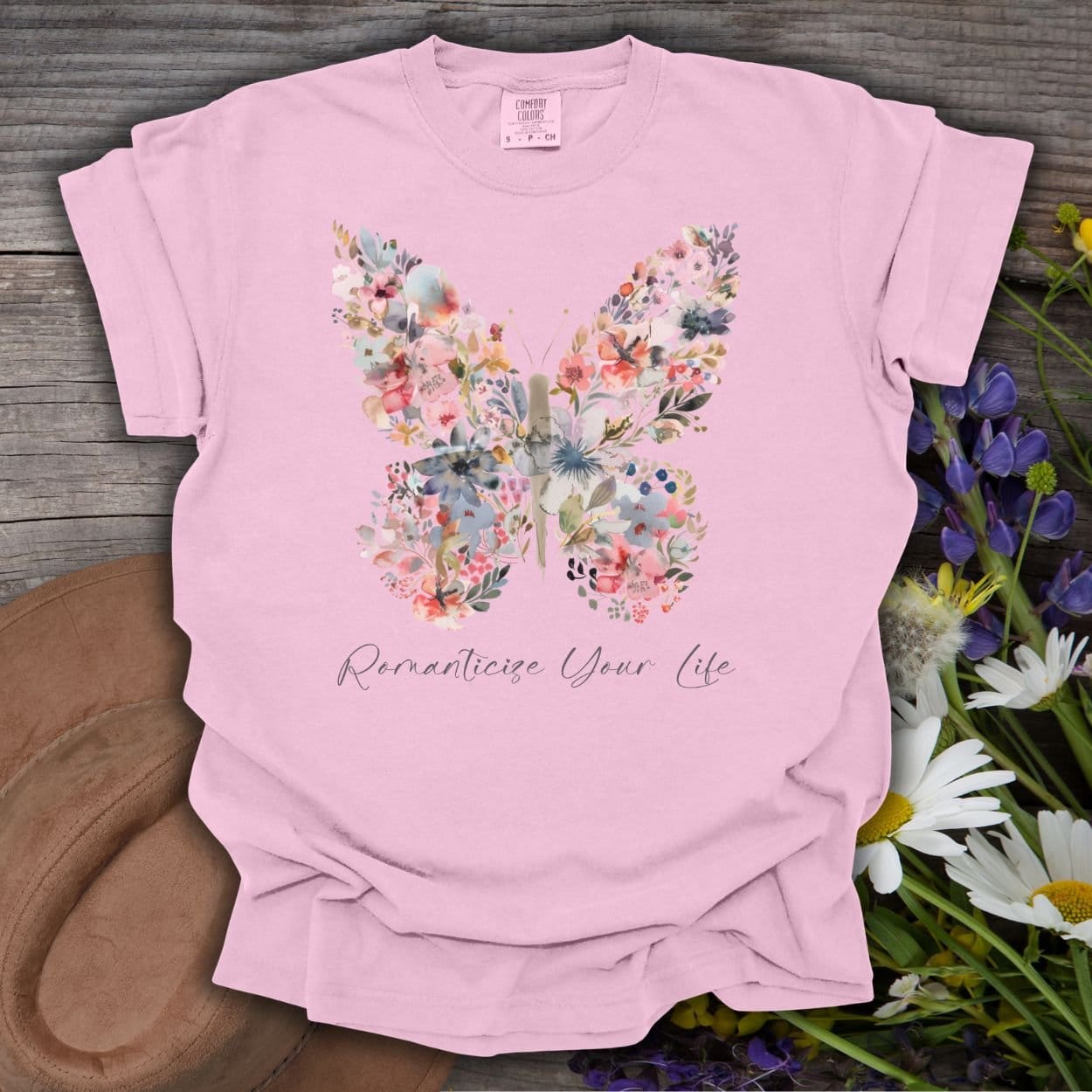 Romanticize Your Life Butterfly T-Shirt