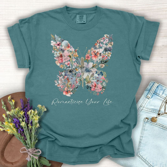Romanticize Your Life Butterfly T-Shirt