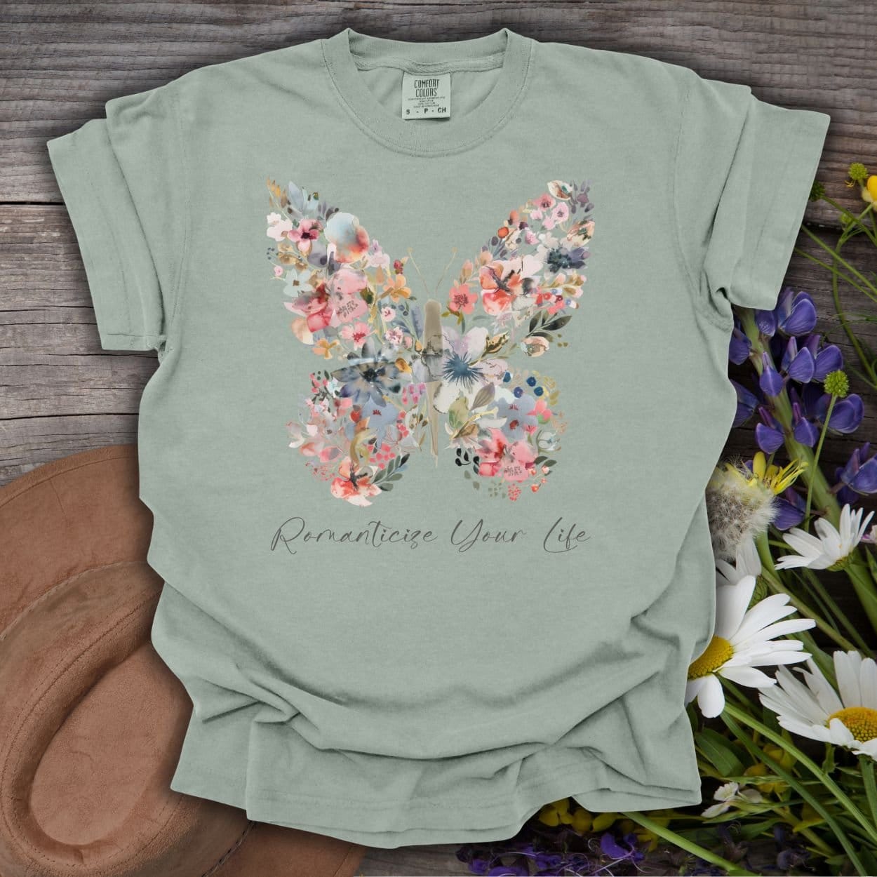 Romanticize Your Life Butterfly T-Shirt