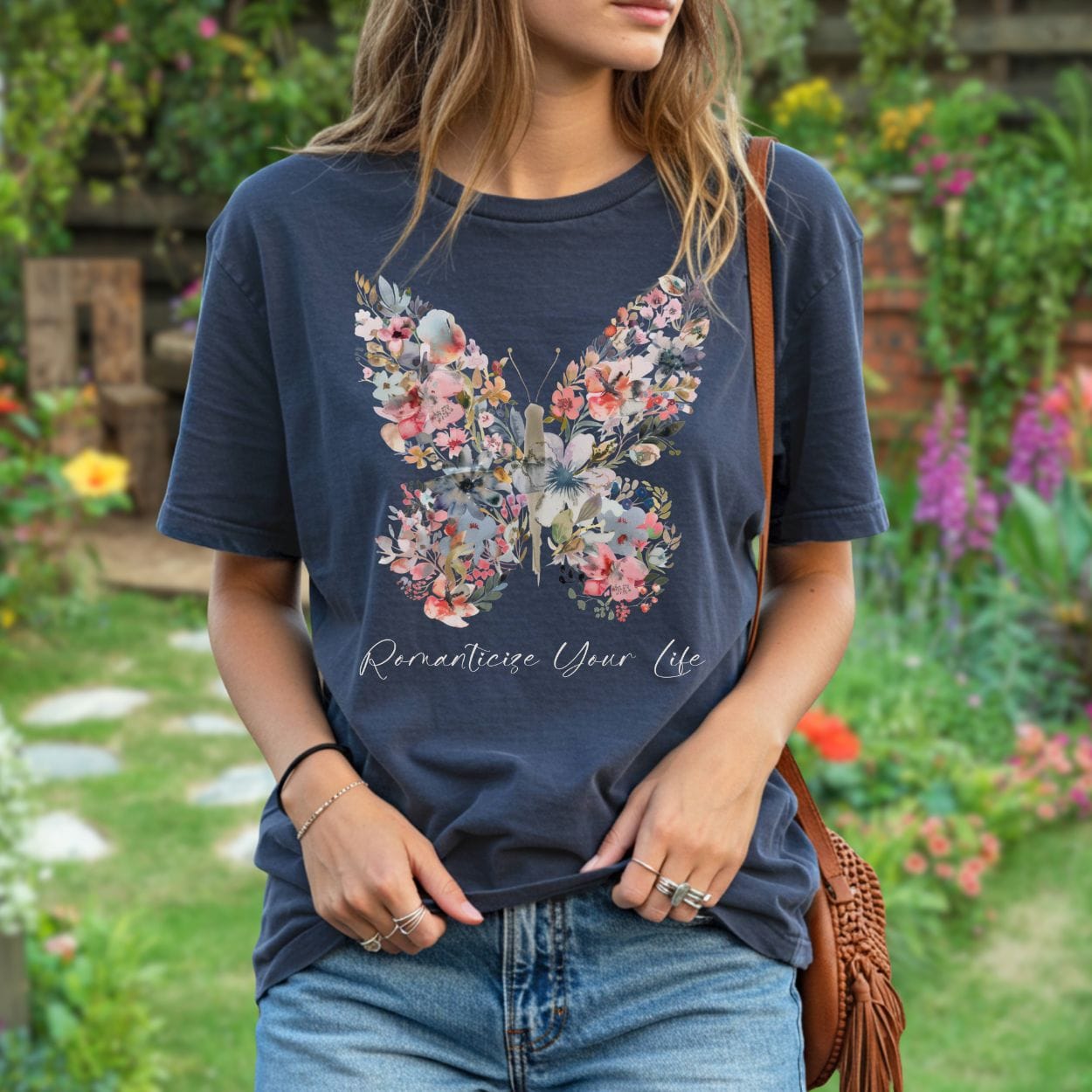 Romanticize Your Life Butterfly T-Shirt