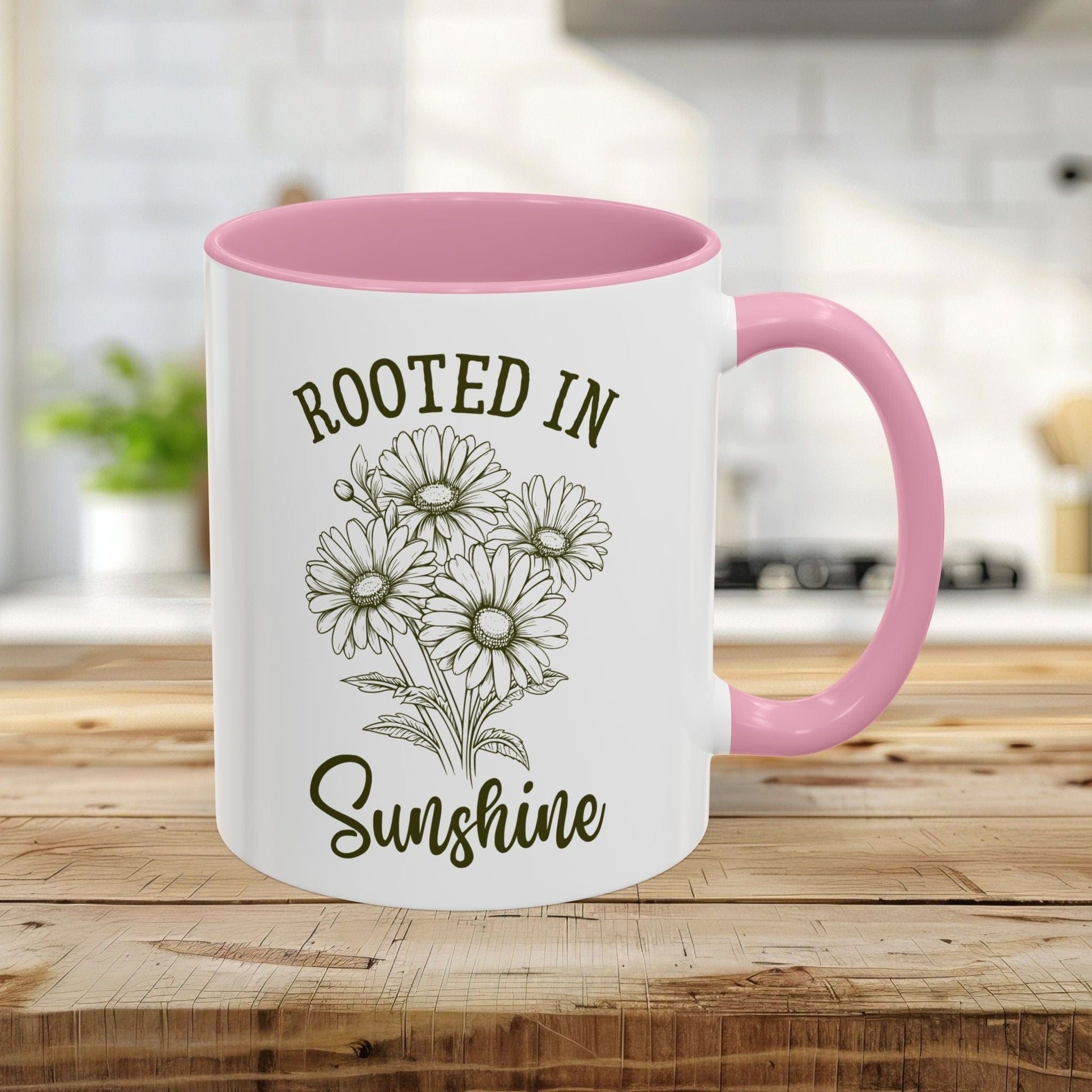 Rooted in Sunshine Daisy Mug (11/15oz)