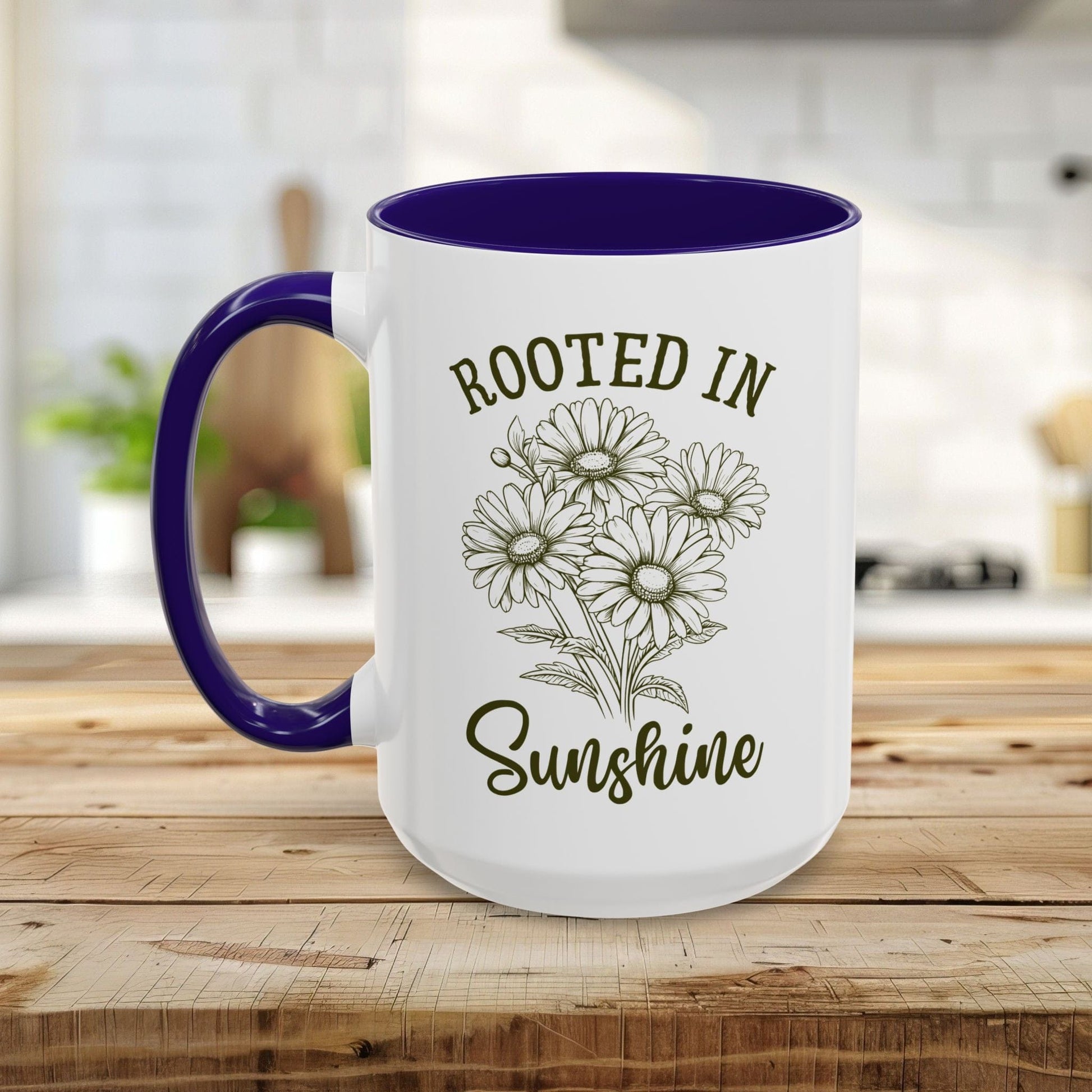 Rooted in Sunshine Daisy Mug (11/15oz)