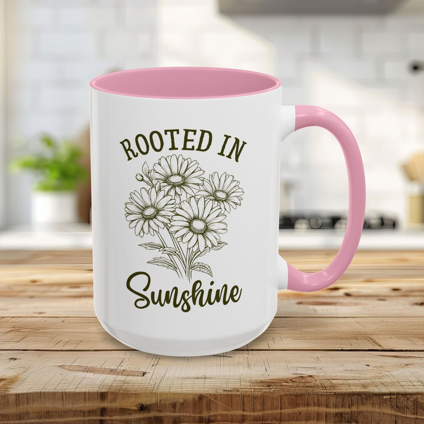 Rooted in Sunshine Daisy Mug (11/15oz)