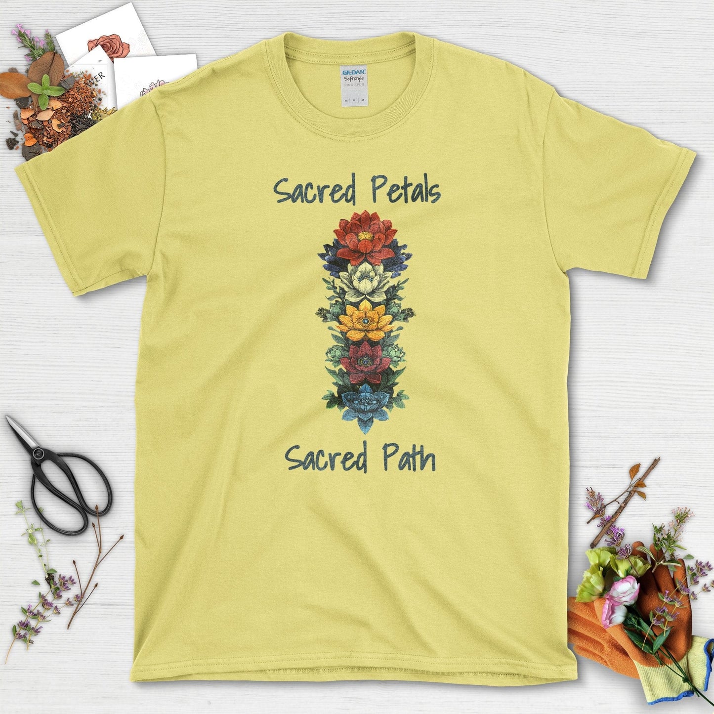Sacred Petals Sacred Path T-Shirt