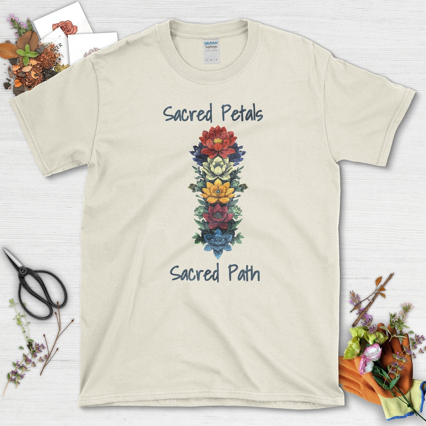 Sacred Petals Sacred Path T-Shirt