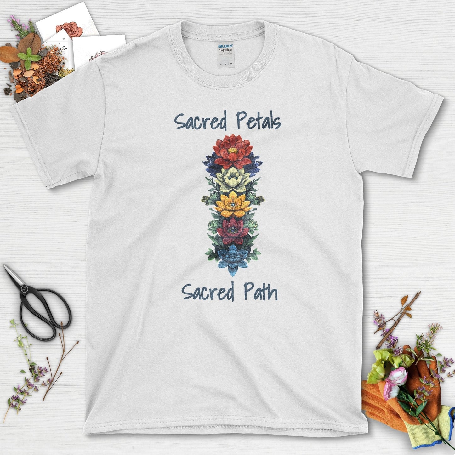 Sacred Petals Sacred Path T-Shirt