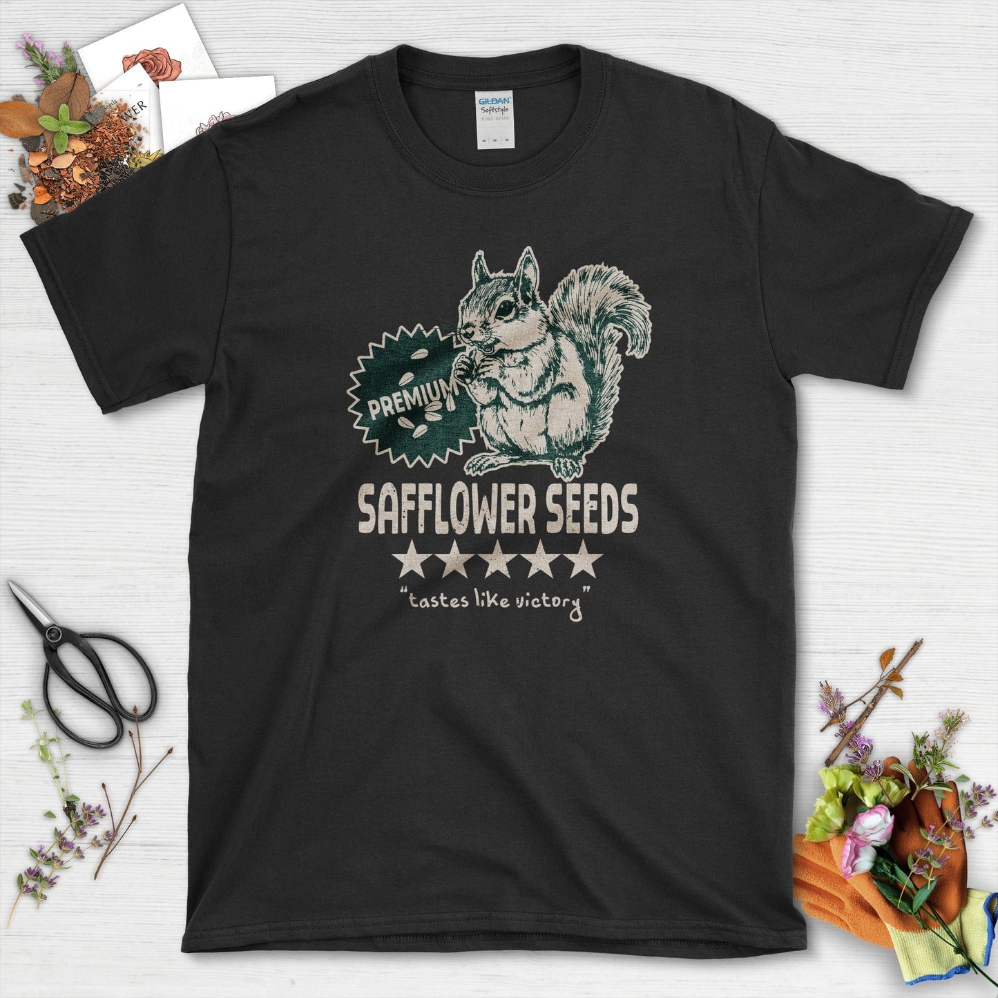Safflower Seeds Squirrel T-Shirt