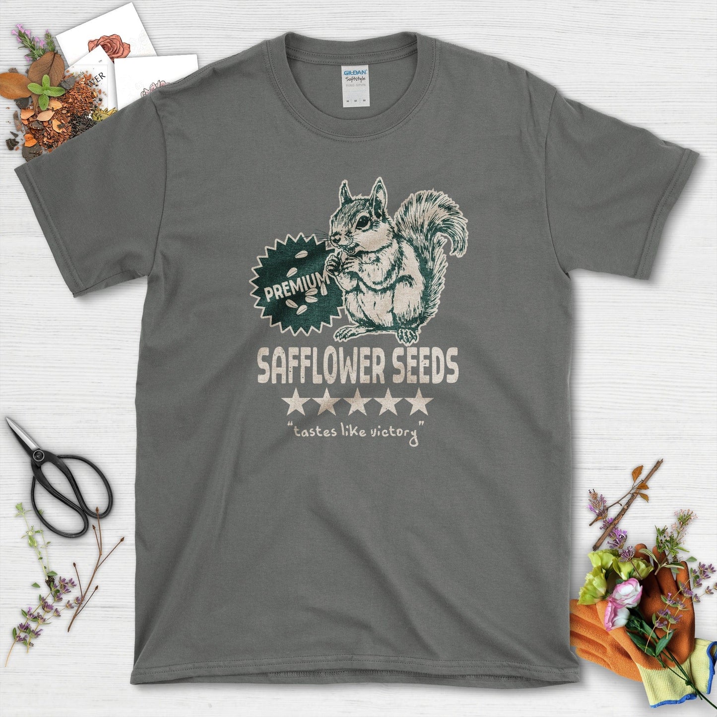 Safflower Seeds Squirrel T-Shirt