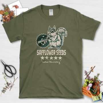 Safflower Seeds Squirrel T-Shirt