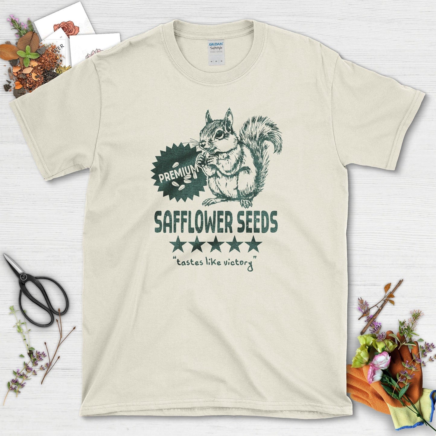 Safflower Seeds Squirrel T-Shirt