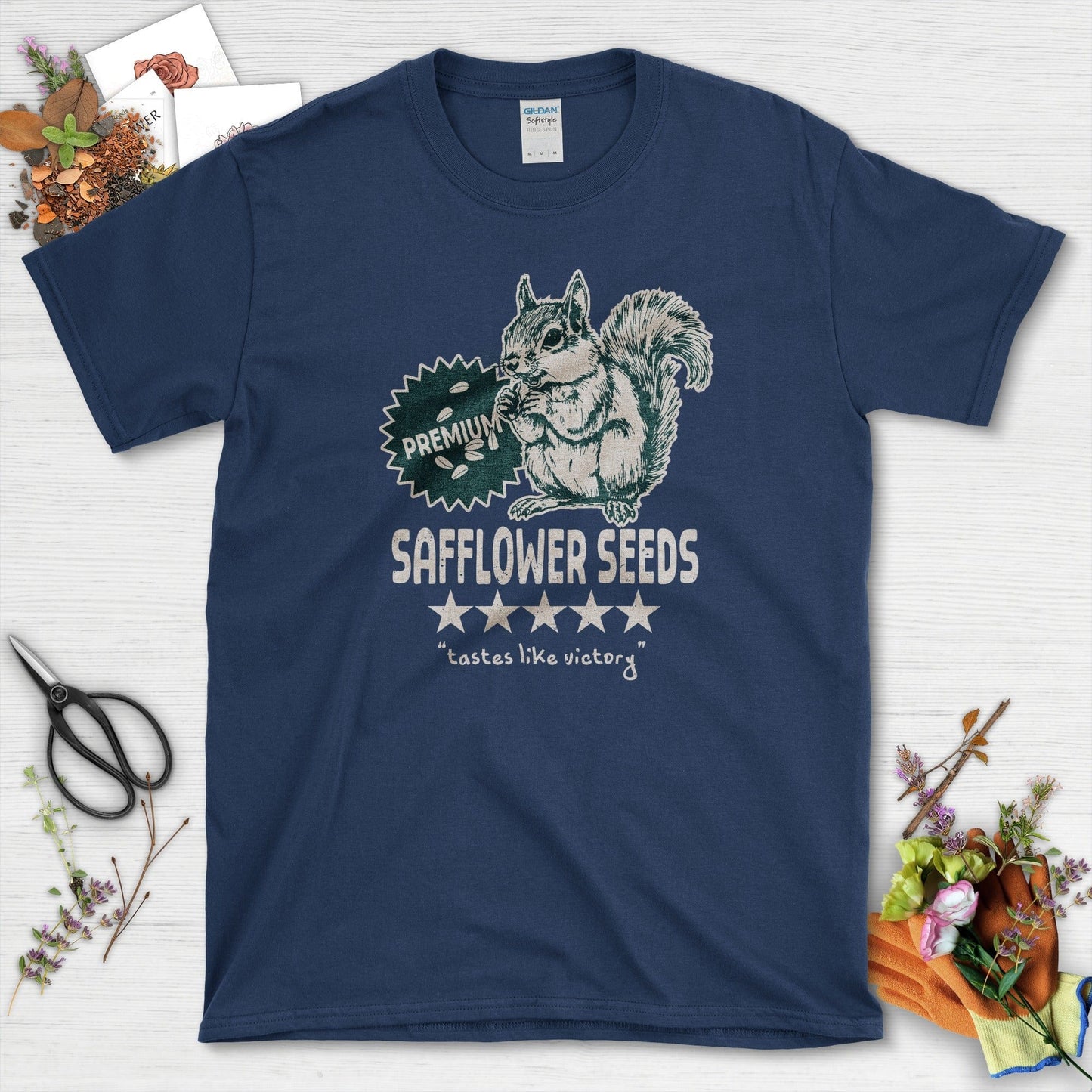 Safflower Seeds Squirrel T-Shirt
