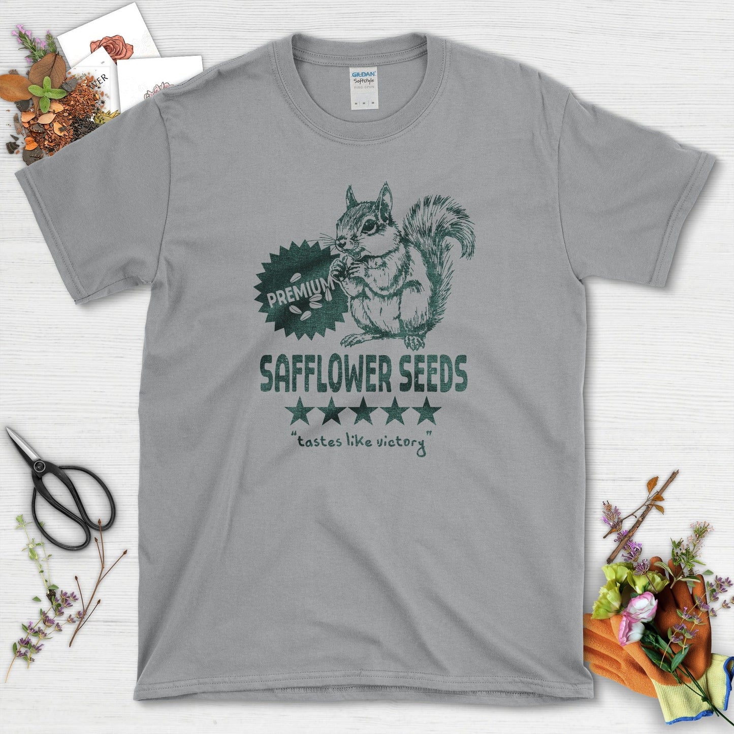 Safflower Seeds Squirrel T-Shirt
