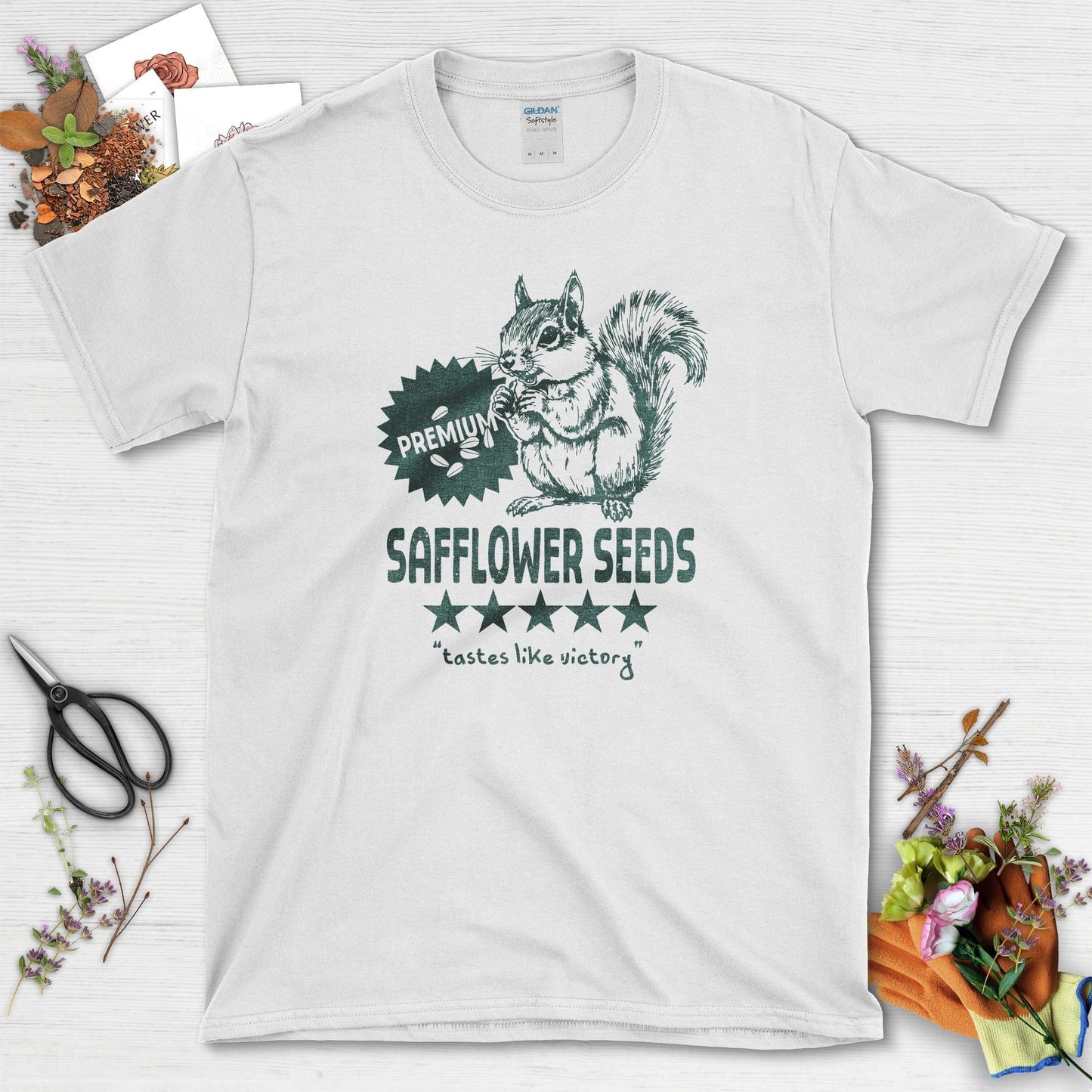 Safflower Seeds Squirrel T-Shirt