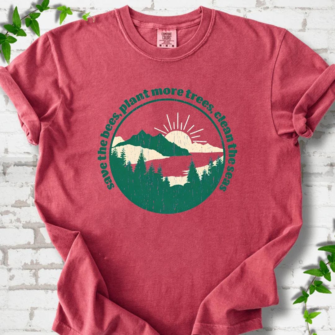 Save The Bee Plant More Tree T-Shirt