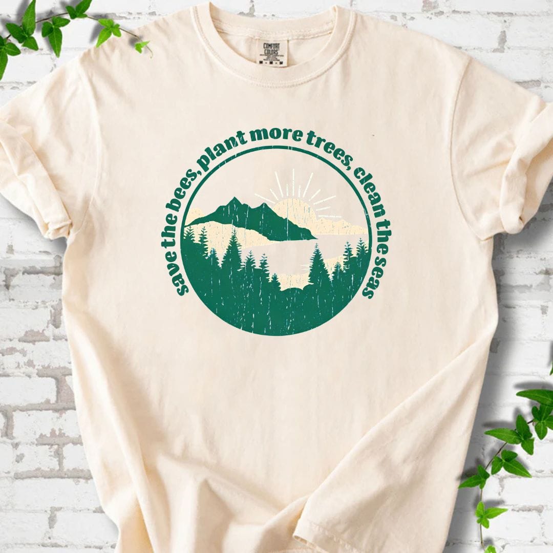 Save The Bee Plant More Tree T-Shirt