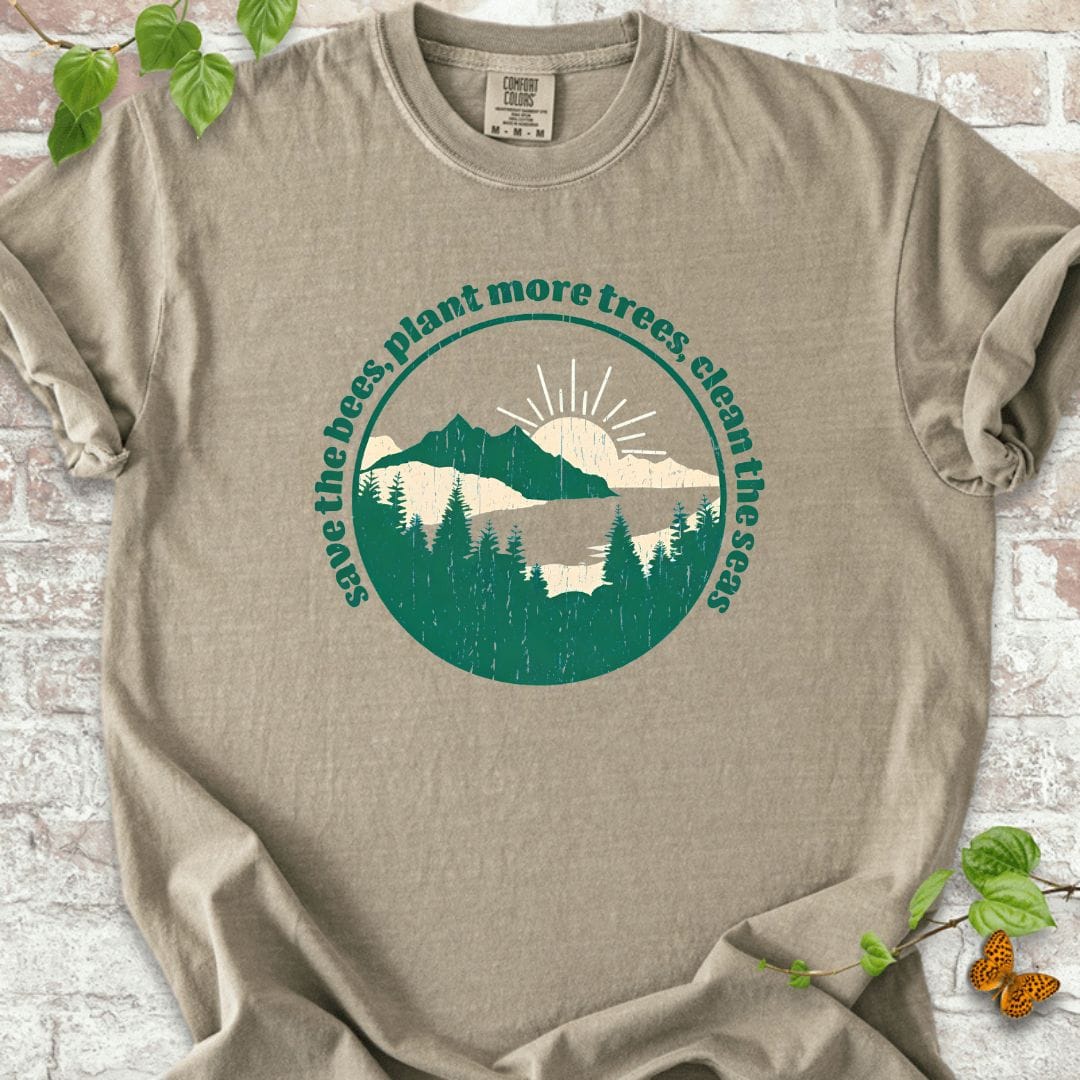 Save The Bee Plant More Tree T-Shirt