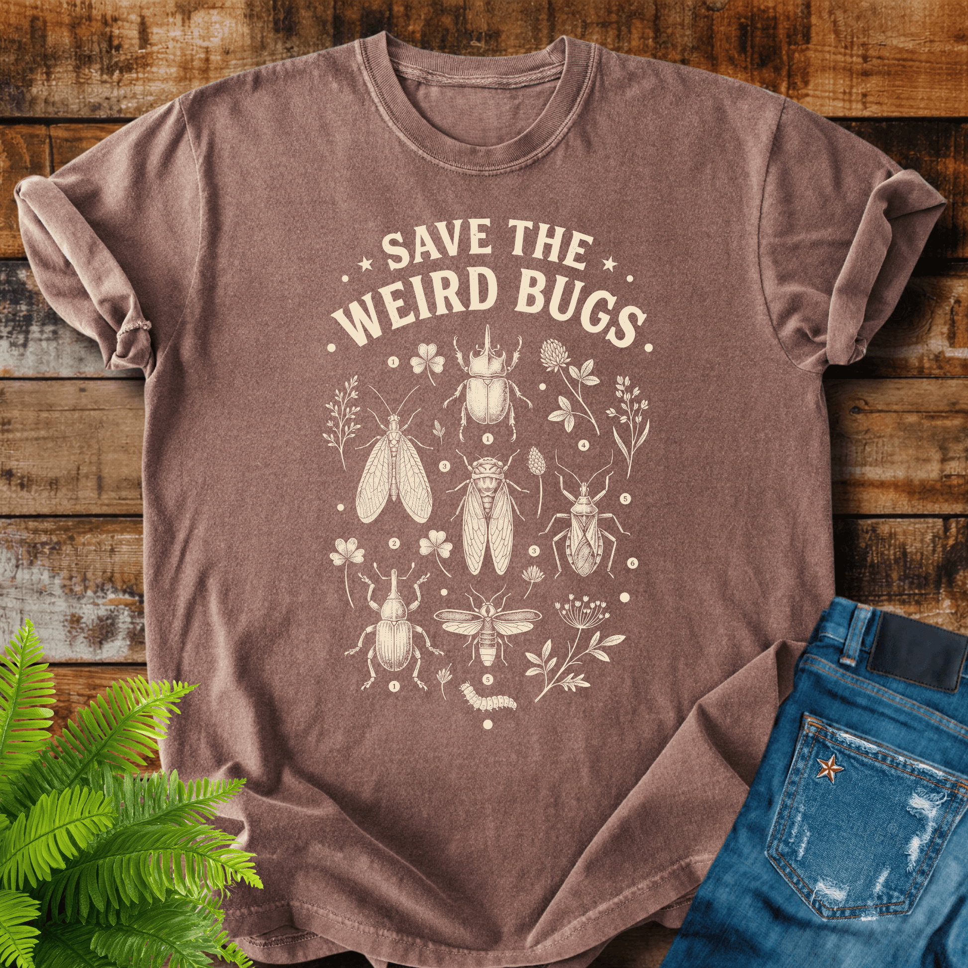 Save Weird Bugs T-shirt