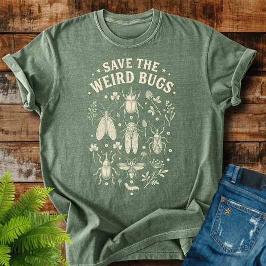 Save Weird Bugs T-shirt