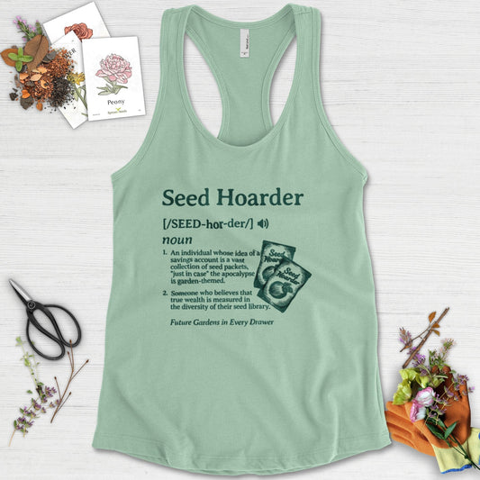 Seed Hoarder Definition Racerback