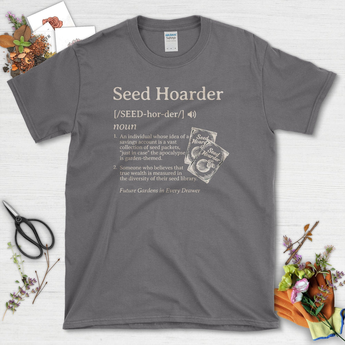 Seed Hoarder Definition Youth T-Shirt