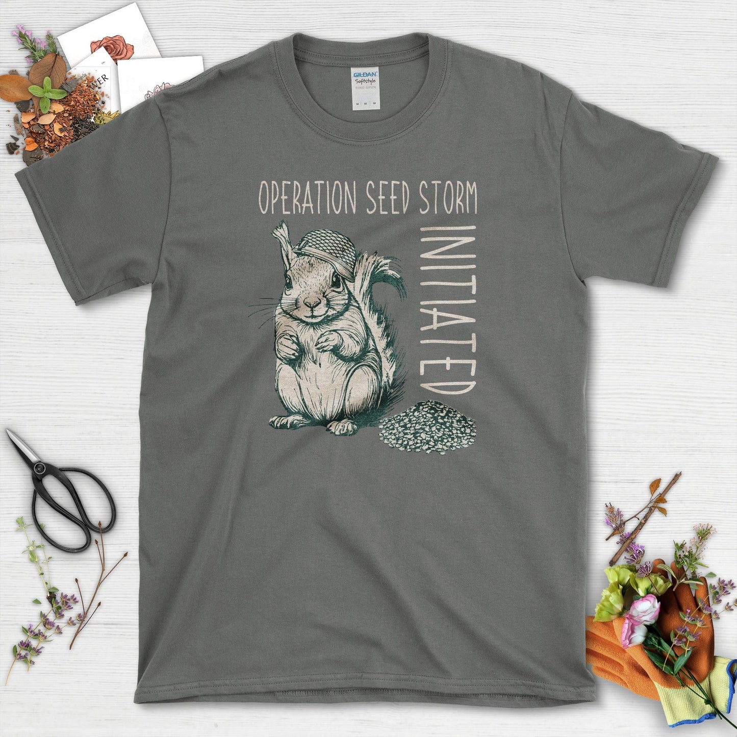 Seed Storm Squirrel T-Shirt