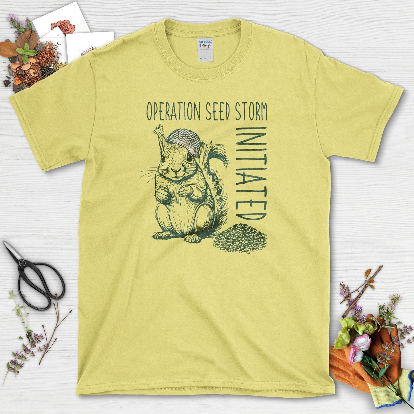 Seed Storm Squirrel T-Shirt