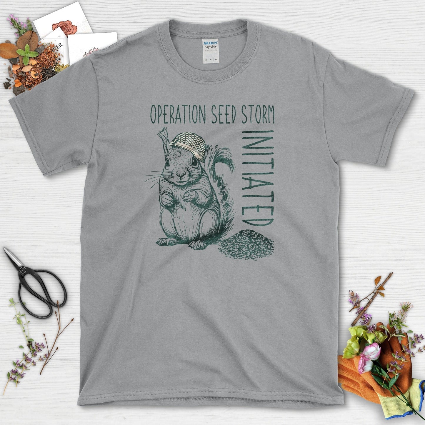 Seed Storm Squirrel T-Shirt