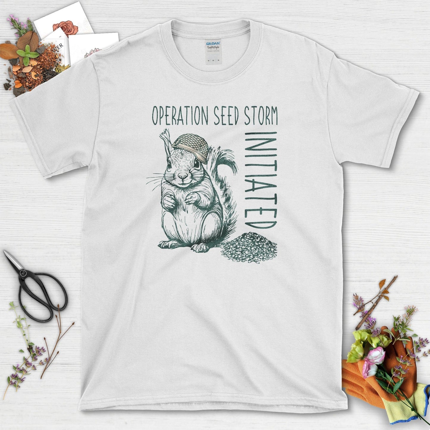 Seed Storm Squirrel T-Shirt