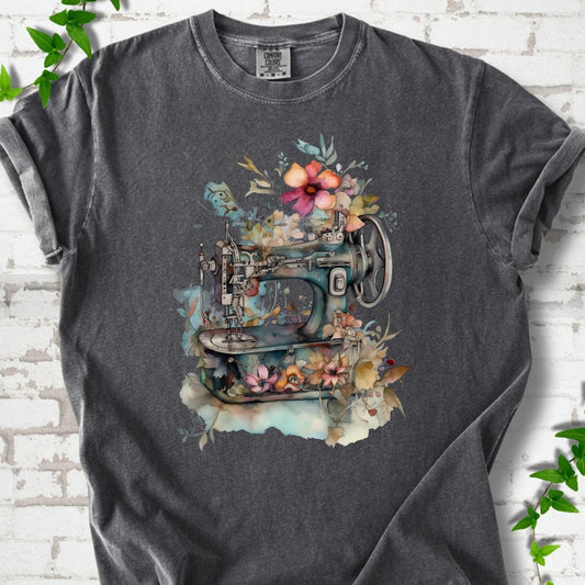 Sewing and Flowers Art T-Shirt