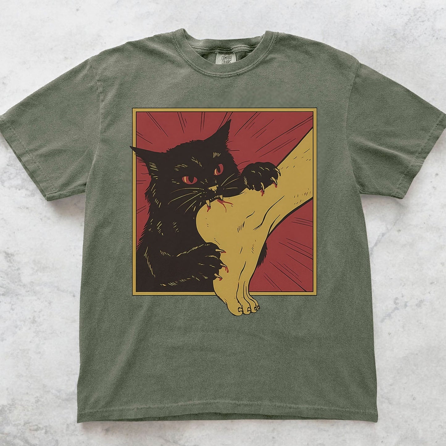 Black Cat Vampire T-Shirt