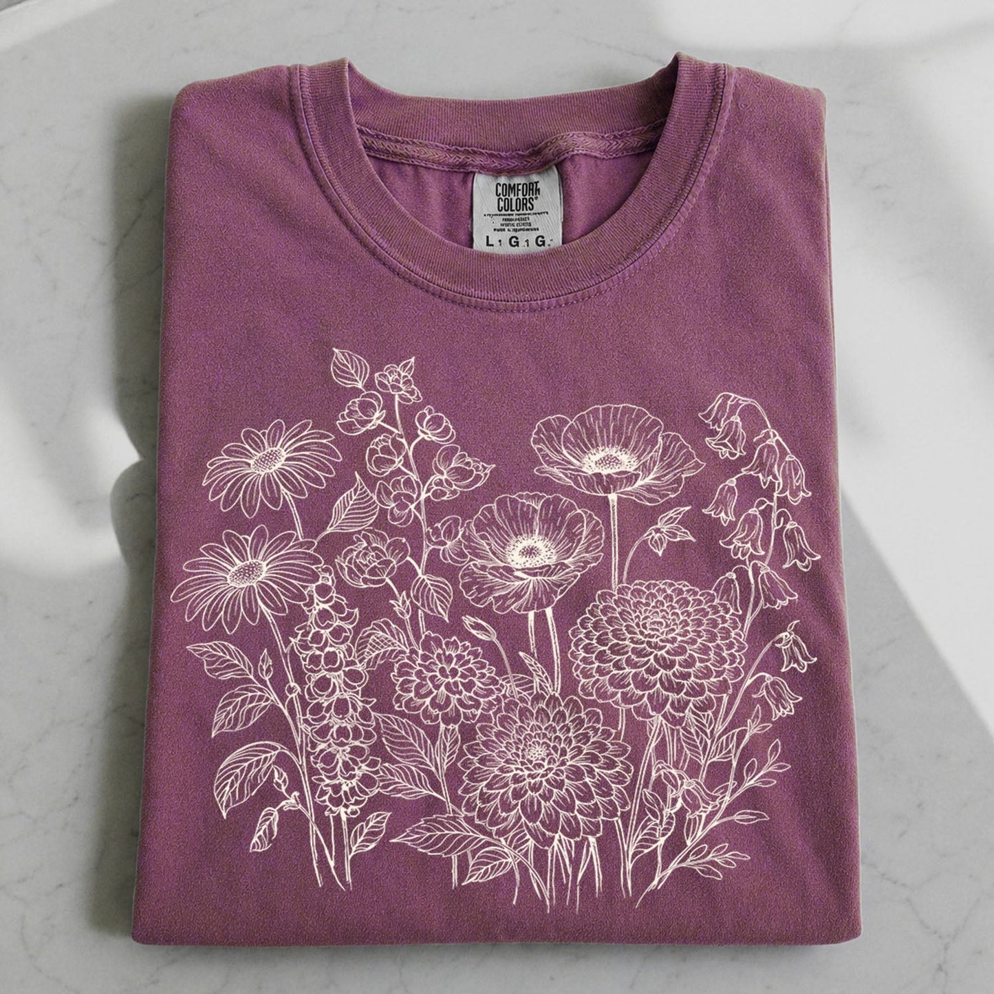 Floral Field Notes T-Shirt
