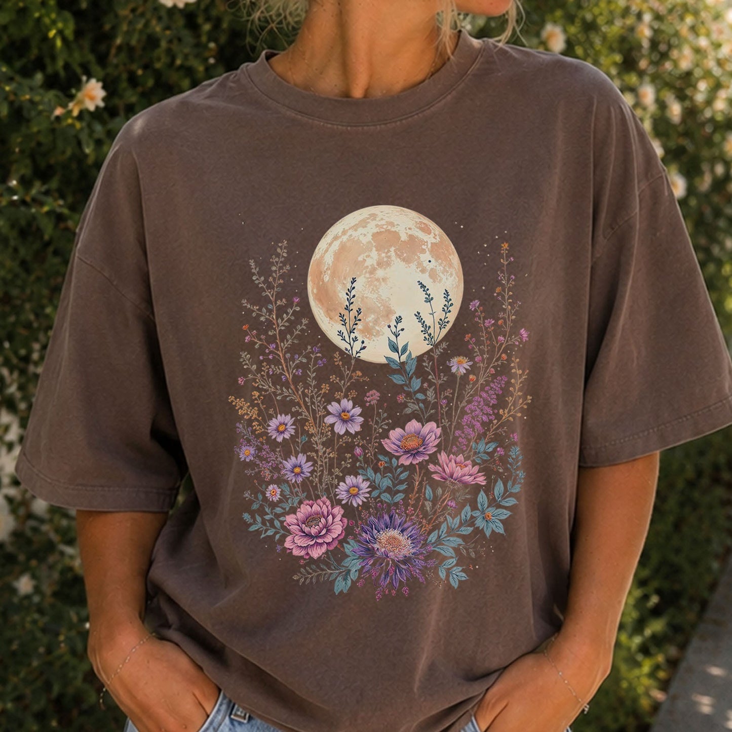 Moon Floral T-Shirt