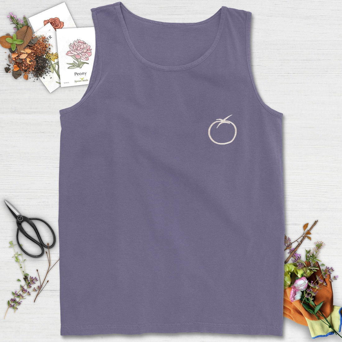 Simple Tomato Comfort Colors® Tank Top