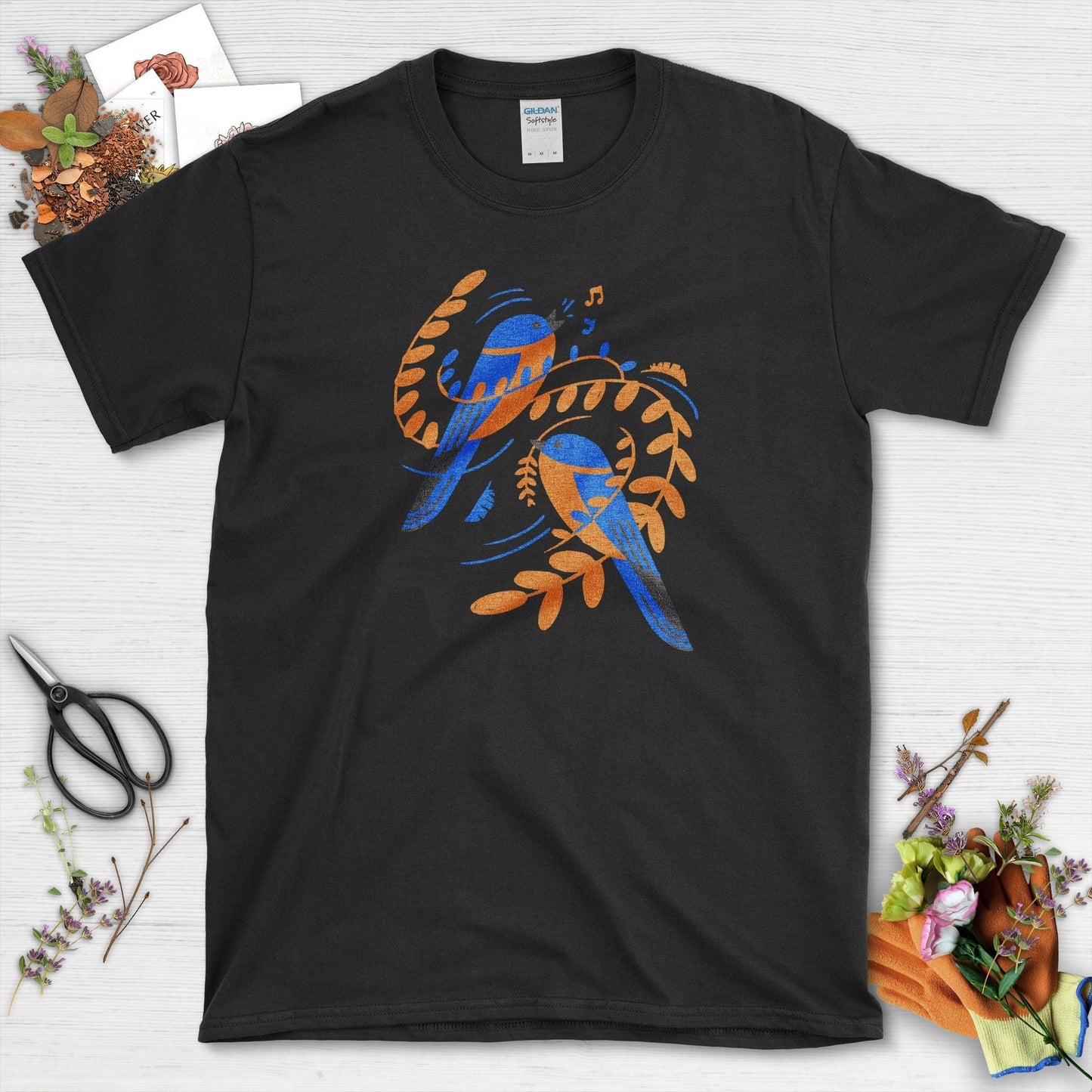 Singing Garden Birds T-Shirt