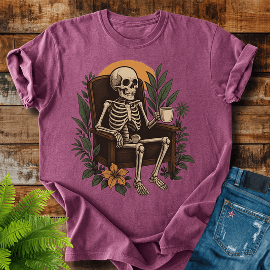 Skeleton Coffee Break T-shirt