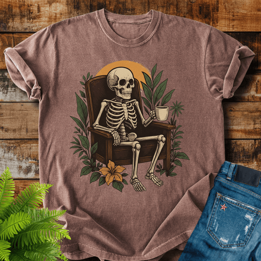 Skeleton Coffee Break T-shirt