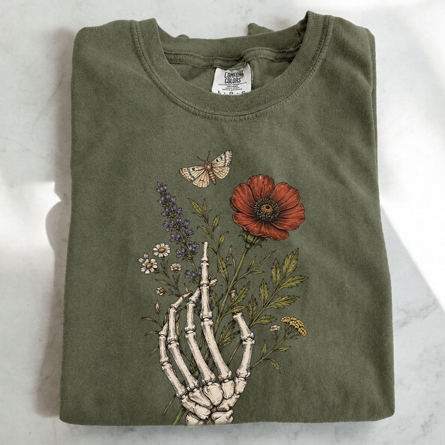 Skeleton Bouquet T-Shirt