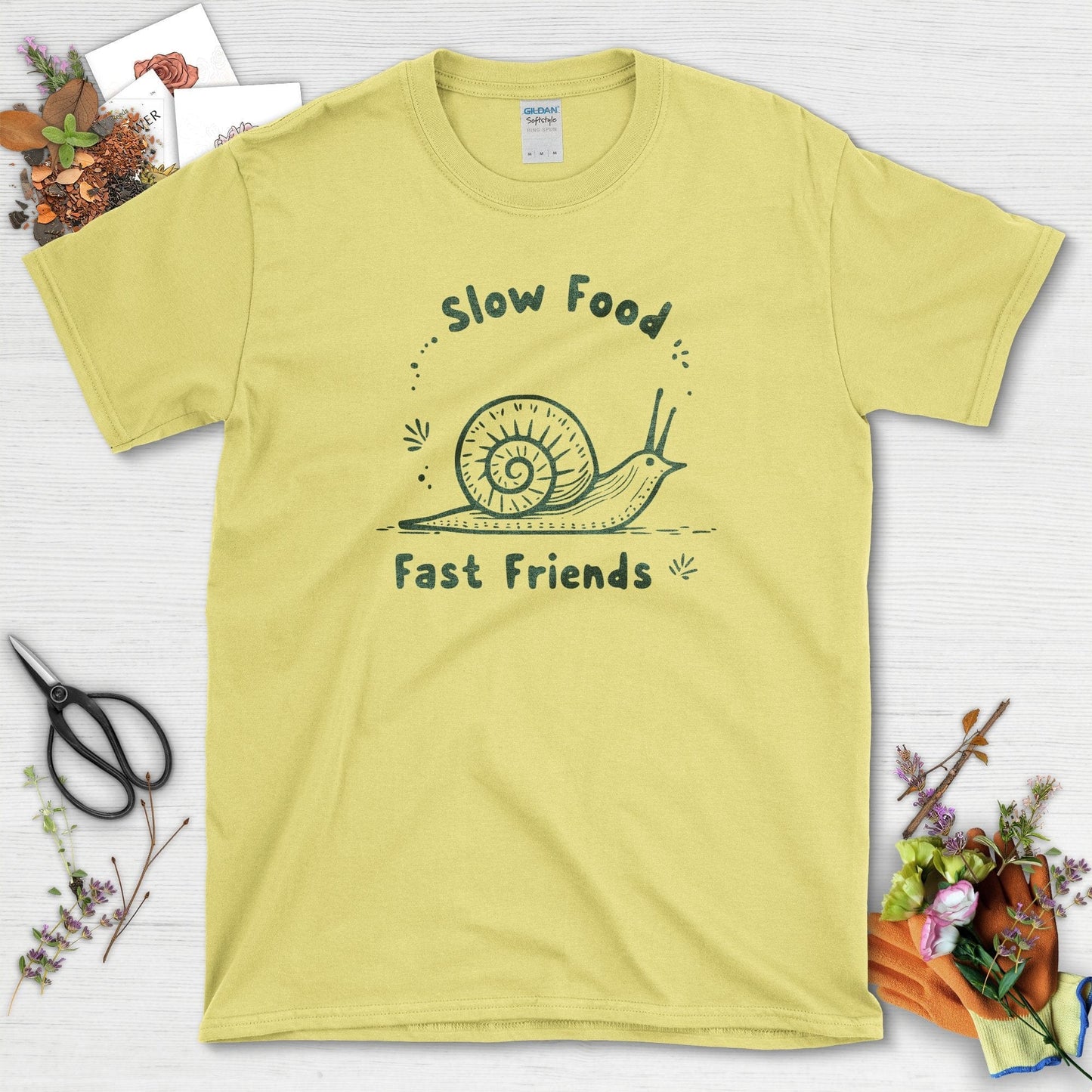 Slow Food Fast Friends T-Shirt