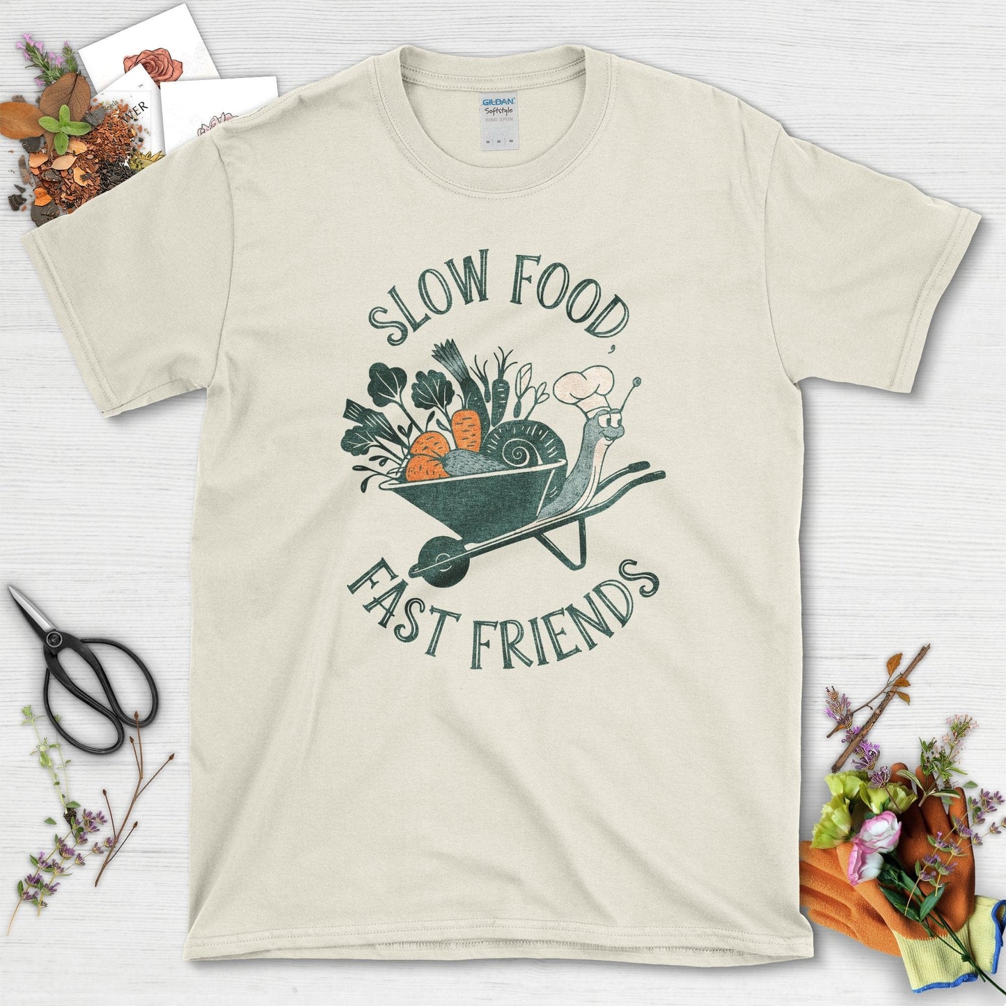 Slow Food Fast Friends T-Shirt