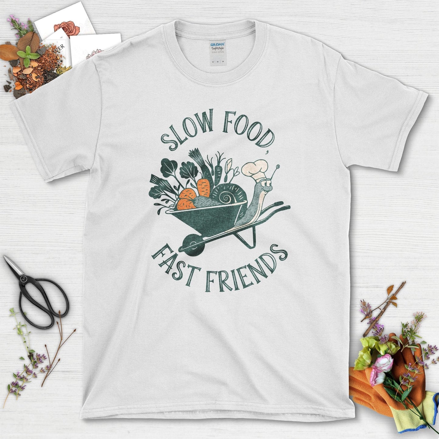 Slow Food Fast Friends T-Shirt