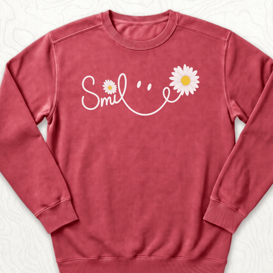 Smile Daisy Sweatshirt